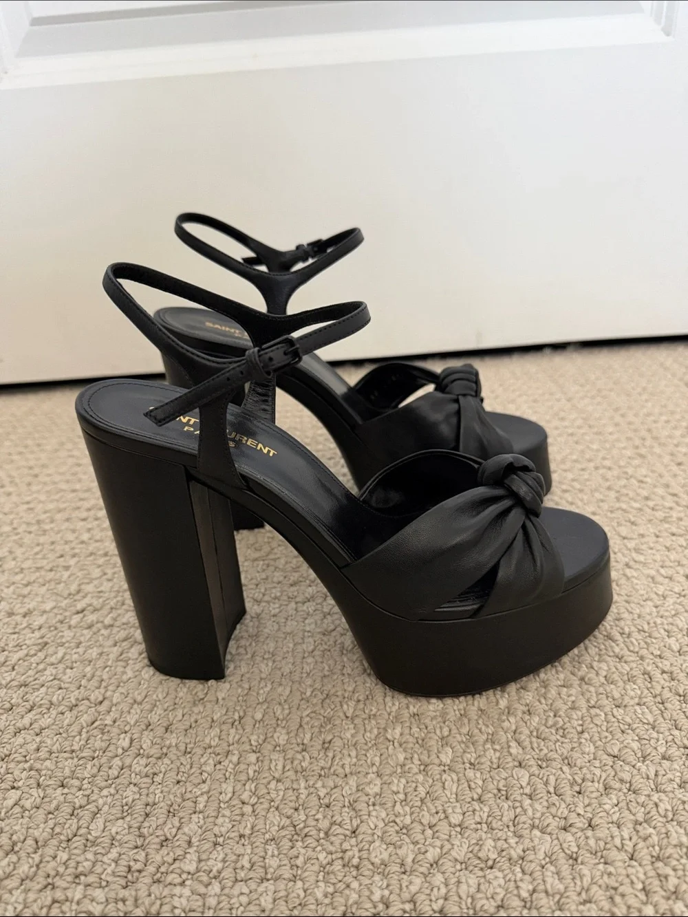 Saint Laurent high platform